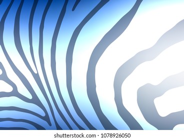 Light BLUE vector abstract doodle texture. A vague abstract illustration with doodles in Indian style. The pattern can be used for wallpapers and coloring books.
