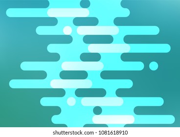 Light BLUE vector abstract doodle texture. Sketchy hand drawn doodles on blurred background. The completely new template can be used for your brand book.