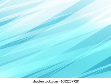 Light BLUE vector abstract doodle background. Geometric doodle illustration in Origami style with gradient. Brand new design for your business.