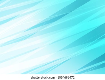 Light BLUE vector abstract doodle template. Decorative shining illustration with doodles on abstract template. Hand painted design for web, leaflet, textile.