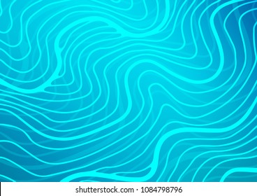 Light BLUE vector abstract doodle texture. Creative illustration in blurred style with doodles and Zen tangles. The template can be used as a background for cell phones.
