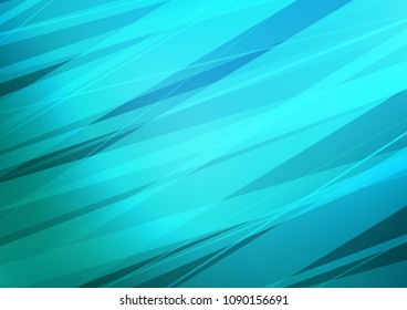 Light BLUE vector abstract doodle pattern. A vague abstract illustration with doodles in Indian style. Brand new design for your business.