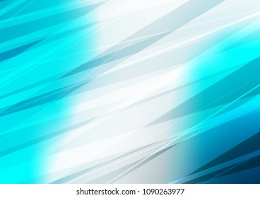 Light BLUE vector abstract doodle texture. Brand new colored illustration in blurry style with doodles. Hand painted design for web, leaflet, textile.