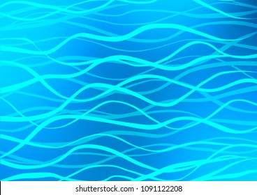 Light BLUE vector abstract doodle template. Sketchy hand drawn doodles on blurred background. The doodle design can be used for your web site.
