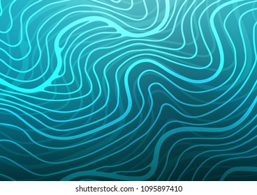 Light BLUE vector abstract doodle pattern. Decorative shining illustration with doodles on abstract template. The textured pattern can be used for website.