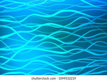 Light BLUE vector abstract doodle background. Colorful illustration in abstract style with doodles and Zen tangles. The elegant pattern can be used as a part of a brand book.