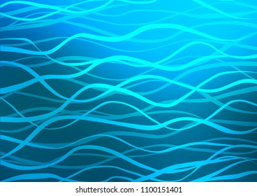 Light BLUE vector abstract doodle texture. An elegant bright illustration with lines in Natural style. The doodle design can be used for your web site.