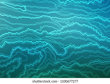 Light BLUE vector abstract doodle texture. Glitter abstract illustration with doodles and Zen tangles. The best blurred design for your business.