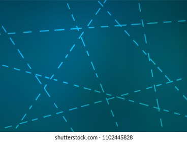 Light BLUE vector abstract doodle background. Blurred decorative design in Indian style with Zen tangles. The elegant pattern can be used as a part of a brand book.