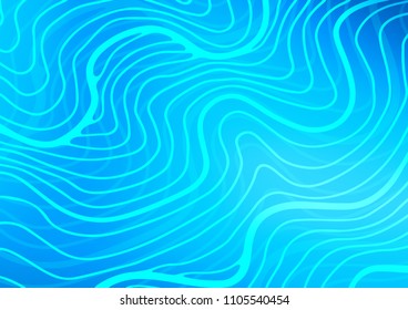 Light BLUE vector abstract doodle texture. Decorative shining illustration with doodles on abstract template. The elegant pattern can be used as a part of a brand book.