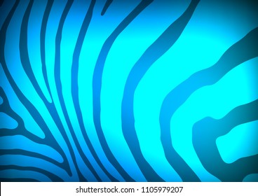 Light BLUE vector abstract doodle texture. Blurred decorative design in Indian style with Zen tangles. The pattern can be used for heads of websites and designs.