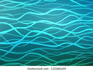 Light BLUE vector abstract doodle background. A completely new color illustration in doodle style. The best blurred design for your business.