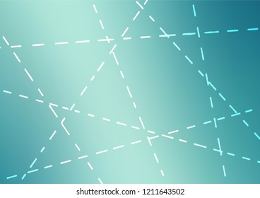 Light BLUE vector abstract doodle pattern. Ethnic elegant natural pattern with gradient. The completely new template can be used for your brand book.