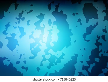 Light BLUE vector abstract doodle template. Colorful illustration in abstract style with doodles created byby child. Brand-new design for your business.