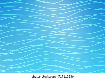 Light BLUE vector abstract doodle texture. Decorative shining illustration with doodles on abstract template. A completely new template for your business design.