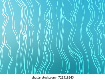 Light BLUE vector abstract doodle pattern. Doodles on blurred abstract background with gradient. A completely new design for your business.