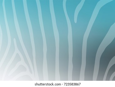 Light BLUE vector abstract doodle template. Geometric doodle illustration in Origami style with gradient. The best blurred design for your business.