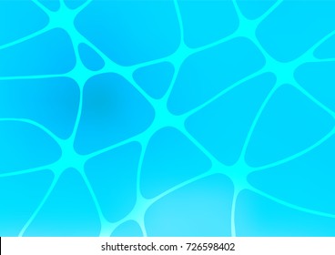 Light BLUE vector abstract doodle template. Doodles on blurred abstract background with gradient. Brand-new design for your business.