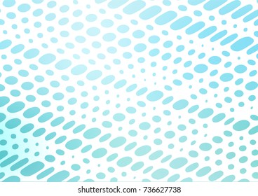 Light BLUE vector abstract doodle background. Brand-new colored illustration in blurry style with doodles. Brand-new style for your business design.