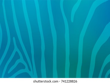 Light BLUE vector abstract doodle pattern. Shining colored illustration with doodles in Zen tangle style. Brand-new style for your business design.