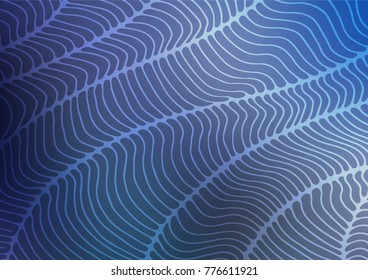 Light BLUE vector abstract doodle pattern. Decorative shining illustration with doodles on abstract template. The template can be used as a background for cell phones.