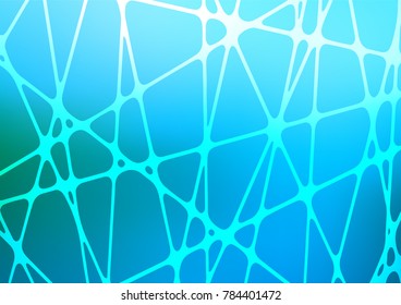 Light BLUE vector abstract doodle pattern. Doodles on blurred abstract background with gradient. The doodle design can be used for your web site.