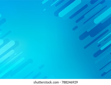 Light BLUE vector abstract doodle texture. Shining colored illustration with doodles in Zen tangle style. The pattern can be used for coloring books and pages for kids.