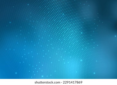 Light BLUE vector Abstract illustration with colored bubbles in nature style. Modern abstract illustration with colorful water drops. Modern template for landing page.