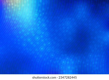 Light BLUE vector Abstract illustration with colored bubbles in nature style. Illustration with set of shining colorful abstract circles. Modern design for a business card.