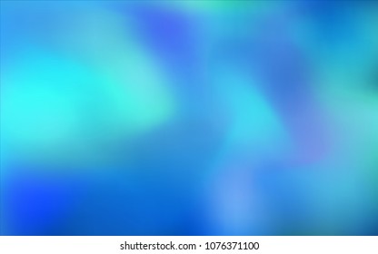 Light BLUE vector abstract layout. Brand-new colored illustration in blurry style with gradient. Brand-new design for your business.