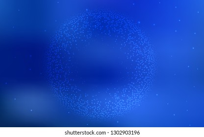 Light BLUE vector abstract layout. Shining colored illustration in smart style. New style for your business design.