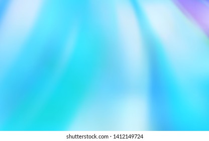 Light BLUE vector abstract layout. New colored illustration in blur style with gradient. Blurred design for your web site.