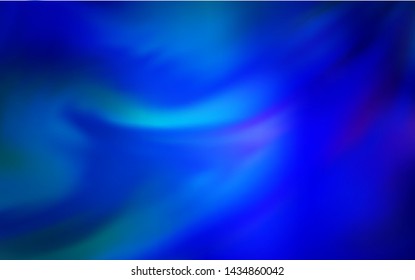 Light BLUE vector abstract layout. Creative illustration in halftone style with gradient. Smart design for your work.