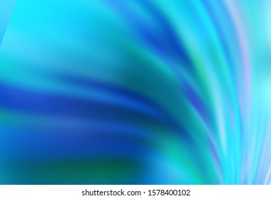 Light BLUE vector abstract layout. An elegant bright illustration with gradient. New style design for your brand book.