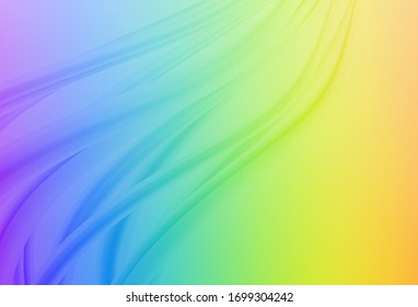 Light BLUE vector abstract layout. New colored illustration in blur style with gradient. Elegant background for a brand book.