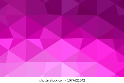 Light BLUE vector abstract mosaic pattern. Creative geometric illustration in Origami style with gradient. Brand-new style for your business design.