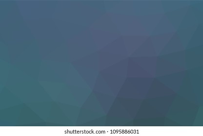 Light BLUE vector abstract mosaic background. Brand new colored illustration in blurry style with gradient. A completely new template for your business design.