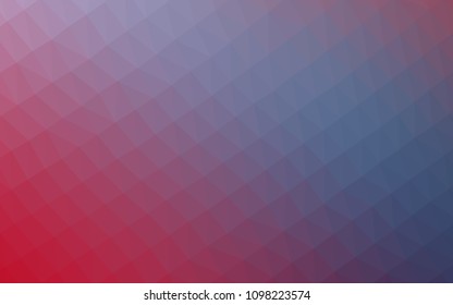 Light BLUE vector abstract mosaic background. Glitter abstract illustration with an elegant design. The polygonal design can be used for your web site.