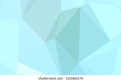 Light BLUE vector abstract mosaic pattern. Colorful illustration in abstract style with gradient. That new template can be used for your brand book.