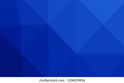 Light BLUE vector abstract mosaic background. Shining colored illustration in a new style. A new texture for your design.