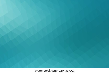 Light BLUE vector abstract mosaic backdrop. A sample with polygonal shapes. A completely new design for your business.