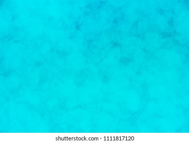 Light BLUE vector abstract mosaic background. Colorful illustration in abstract style with gradient. The completely new template can be used for your brand book.