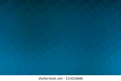 Light BLUE vector abstract mosaic pattern. An elegant bright illustration with gradient. A new texture for your design.