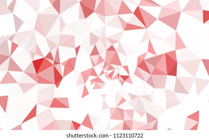 Light BLUE vector abstract mosaic backdrop. Colorful illustration in abstract style with triangles. New template for your brand book.