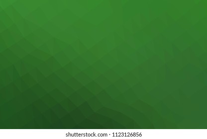 Light BLUE vector abstract mosaic template. Colorful illustration in abstract style with gradient. The polygonal design can be used for your web site.