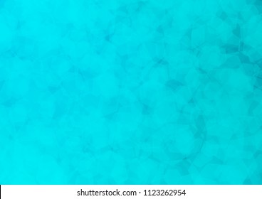 Light BLUE vector abstract mosaic background. A vague abstract illustration with gradient. The polygonal design can be used for your web site.