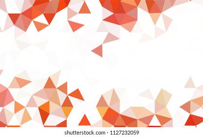 Light BLUE vector abstract mosaic background. Colorful illustration in polygonal style with gradient. A new texture for your web site.