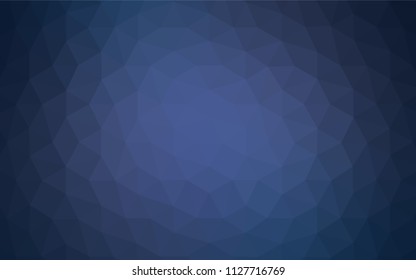 Light BLUE vector abstract mosaic background. Polygonal abstract illustration with gradient. A new texture for your web site.