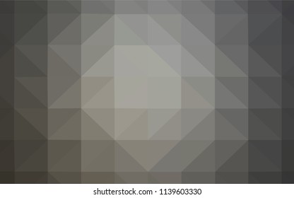 Light BLUE vector abstract mosaic background. Creative geometric illustration in Origami style with gradient. Polygonal design for your web site.