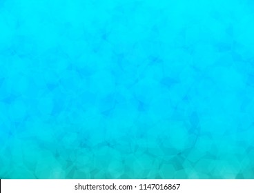Light BLUE vector abstract mosaic pattern. Colorful abstract illustration with gradient. A completely new design for your business.